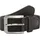 Babista Herren Stretchgürtel Leder/Polyester/Viskose/Elasthan Dunkelbraun 130