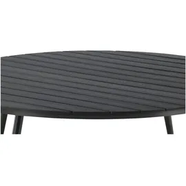 VCM ebuy24 Break Esstisch Ø150cm Schwarz,