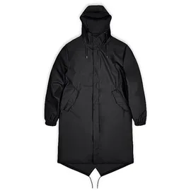 Rains Fishtail Parka Unisex Schwarz L