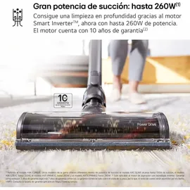 LG CordZero A9K-CORE3S silberfarben