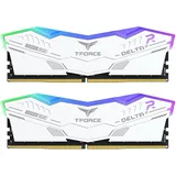 Team Group Delta α (2 x 16GB, 6000 MHz, DDR5-RAM, DIMM), RAM, Weiss
