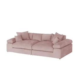Smart Big Sofa Stoff 3-Sitzer Rosa/Pink