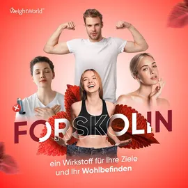 WeightWorld Forskolin 500 mg Kapseln 60 St.