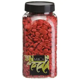OEM Mica Decorations Dekorative Steine rot 650 ml/1 kg
