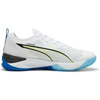 Puma Eliminate NITROTM 4 Game On, Handballschuhe Unisex - White Puma Black Glowing...