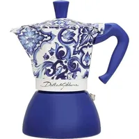 Bialetti Italienische Kaffeemaschine Bialetti D&G BLU MEDI 6T Blau