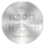 itson Knopfzelle CR 2032 2 St. Lithium