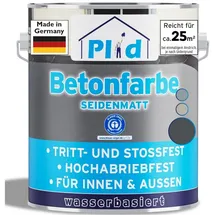 Plid Premium Betonfarbe Bodenbeschichtung Bodenfarbe Sockelfarbe Anthrazitgrau