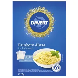 Davert Feinkorn-Hirse Kochbeutel bio