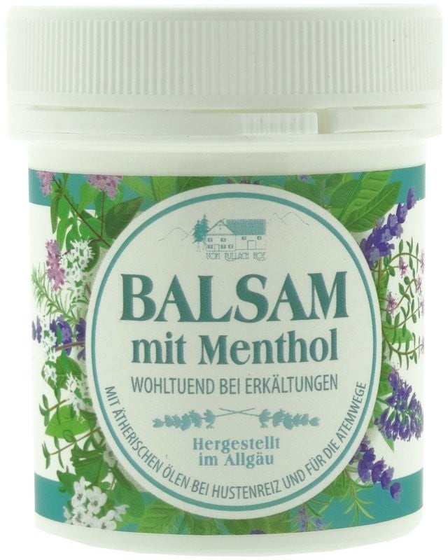 125ml Balsam mit Menthol Hautcreme für Erkältung Entspannung Pullach Hof