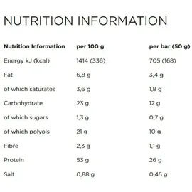 Powerbar 52% Protein Plus Chocolate Nut Riegel 20 x 50 g
