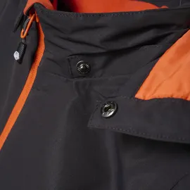 Color Kids Skijacke orange | schwarz 128