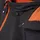 Color Kids Skijacke orange | schwarz 128