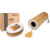 Hokema Kalimbas 05 Sansula Basic & Koshi Klangspiel Terra (do mi fa sol) beige