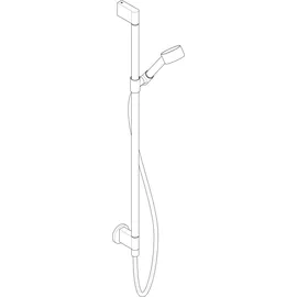 Hansgrohe Axor One Brauseset 75 1jet EcoSmart Brushed Nickel 48791820