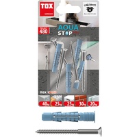 TOX Aqua Stop Pro, abdichtender Allzweckdübel 6/38 für Befestigungen