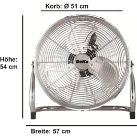 DEKO B141 Bodenventilator