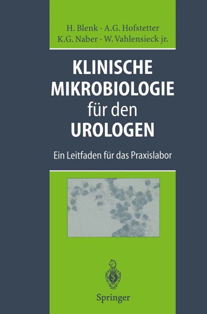 Klinische Mikrobiologie Für Den Urologen - Holger Blenk  Alfons G. Hofstetter  Kurt G. Naber  Winfried Jr. Vahlensieck  Kartoniert (TB)