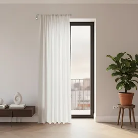 Interdeco SCHWENKSTANGE / SCHWENKARM-GARDINENSTANGE Cassina 60-100 cm, 13 / 9 mm Ø, Edelstahl-Optik