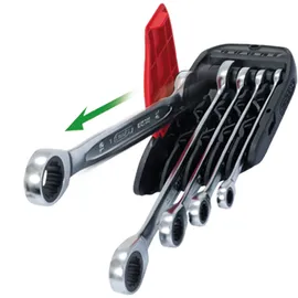 KS Tools DUO GEARplus Ratschenringmaulschlüssel-Satz 5-tlg.