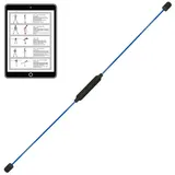 Best Sporting Swingstick Swingstick blau (2-St), Inklusive Anleitung für 16 Übungen