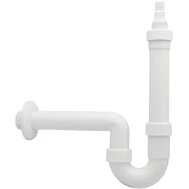 Haas + Sohn 1930 Siphon DN 40 Kunststoff weiß