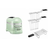 KitchenAid Paket 2, 2-Scheiben Toaster Artisan 5KMT2204 - Pistazie