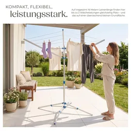 Tectake Mobile-Wäschespinne