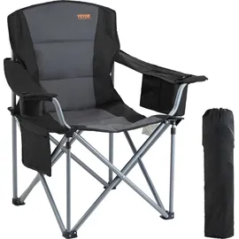 Vevor Campingstuhl Faltstuhl Schwarz
