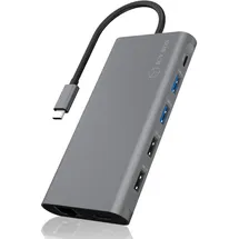 Icy Box IB-DK4050-CPD 12-in-1 USB-C Dock 100W PD