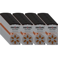 600 x Rayovac Hörgerätebatterien 312 Extra Advanced 1,45V 180mAh 312AU-6XEMF