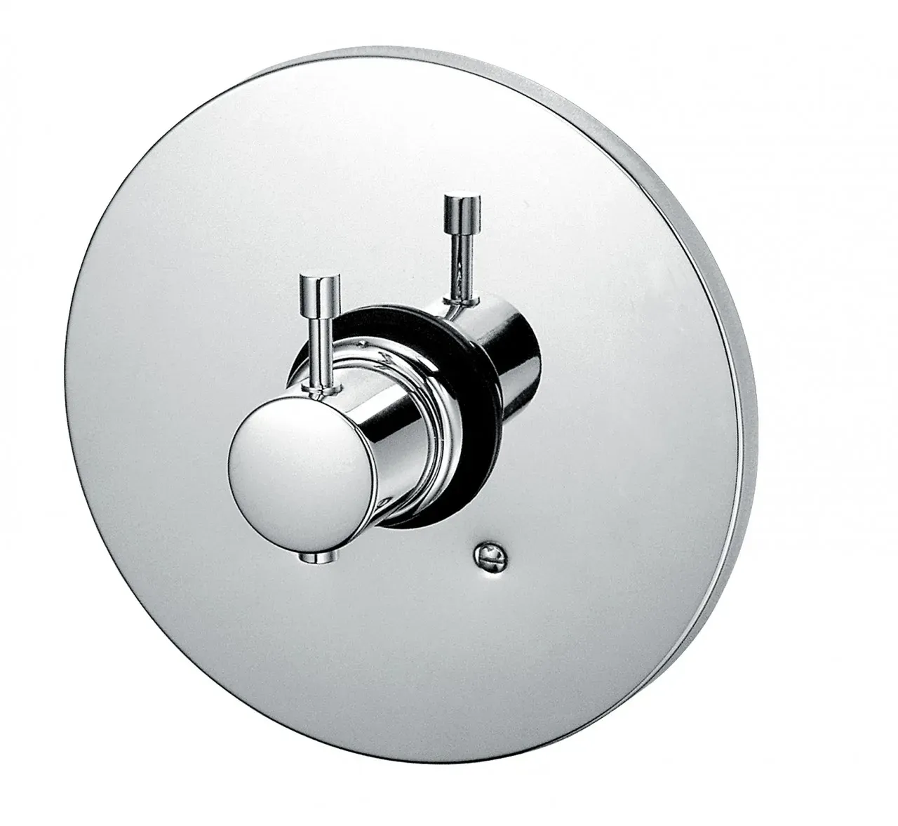 KAJA-Ipuri Thermostat-Fertigmont.-Satz f. Einbaukörper ohne Absperrung, velourschrom 34562-E
