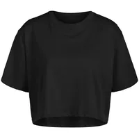 Under Armour Damen Shirt CAMPUS BOXY CROP SS, BLACK, XS
