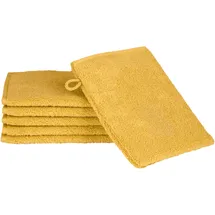 Ross Sensual Skin Waschhandschuh 16 x 22 cm gelb