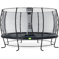 EXIT TOYS Elegant Trampolin 427 cm inkl. Economy Sicherheitsnetz schwarz