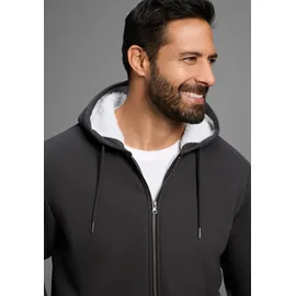 H.I.S. H.I.S Sweatjacke mit Teddyfutter - NEUE KOLLEKTION Gr. 3XL (64/66), anthrazit, , 65666848-XXXL