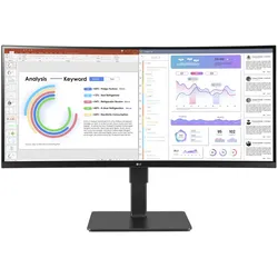 LG 34BQ77QB-B Business Monitor - IPS Panel, UWQHD, USB-C