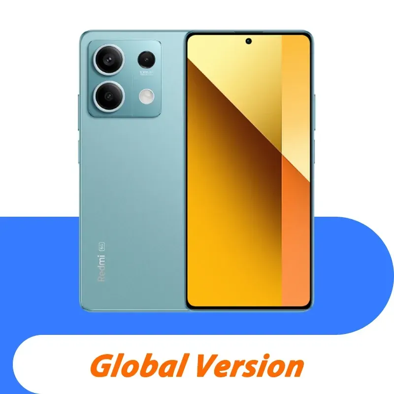 Globale Version Xiaomi Redmi Note 13 5g Smartphone Media tek Dimmensity 120 108mp Dreifach kamera Hz Amoled 33W Schnell ladung