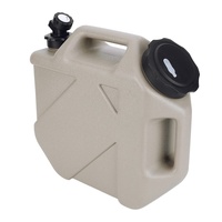 Umikk Wasserkanister mit Hahn10-18L, Camping Wasserkanister BPA-frei Trinkwasserkanister, Tragbarer Mehrzweckkanister Wassertank, Wassertank Camping mit Griffen