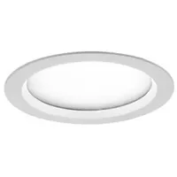 lts licht leuchten LED-Einbaudownlight 1 weiß Kunststoff