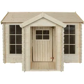 TIMBELA Spielhaus M520 Beige Holz