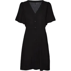 Vero Moda Minikleid Blusenkleid Schwarz 34