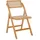 hjh living Klappstuhl TUDELA BAMBOO Bambus Rattan Braun