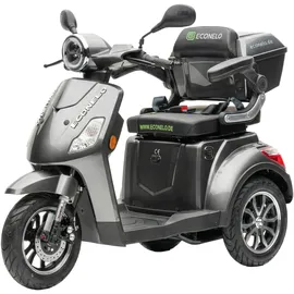 ECONELO Seniorenmobil P1000 25 km/h 1000 Watt Grau