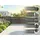 prestige home living outdoor WPC-Sichtschutzzaun 9,1 x 1,3 m Grau