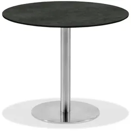 Niehoff Klapptisch Ø 70 x 74,5 cm Grau/Weiß