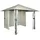 Proregal Pergola 255 x 300 x 300 cm creme-beige