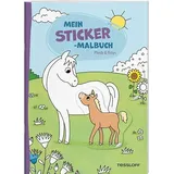 Tessloff Mein Sticker-Malbuch. Pferde & Ponys