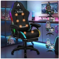 Luxuskollektion Gamer Stuhl Ergonomisch Schwarz