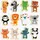 Djeco Magnetpuzzle Coucou 24 Teile
